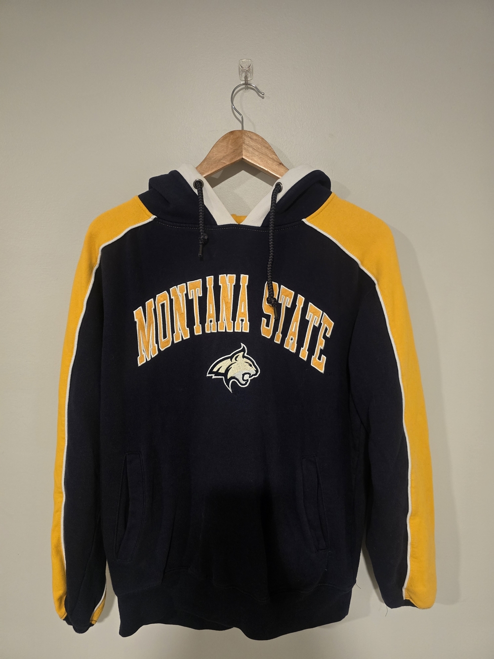 Montana State Navy & Gold Hooded Sweatshirt